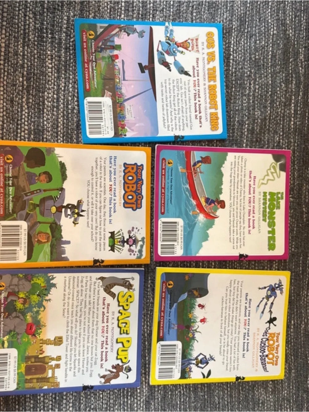 Kids Book Set - Colorful Covers